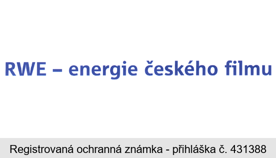 RWE - energie českého filmu