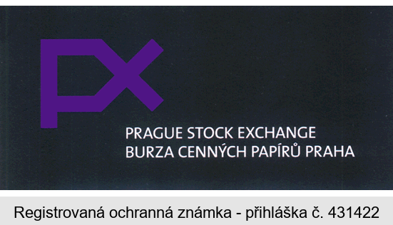 PRAGUE STOCK EXCHANGE  BURZA CENNÝCH PAPÍRŮ PRAHA PX