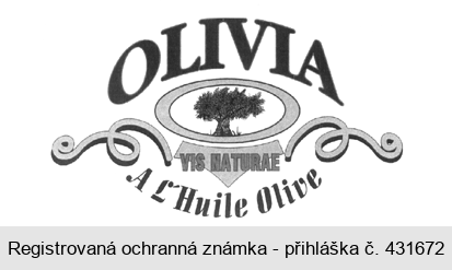 OLIVIA VIS NATURAE A l´Huile Olive
