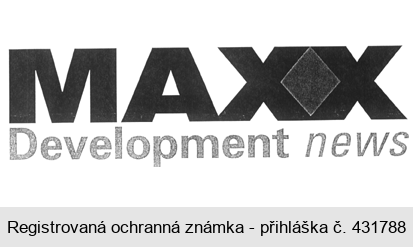 MAXX Development news