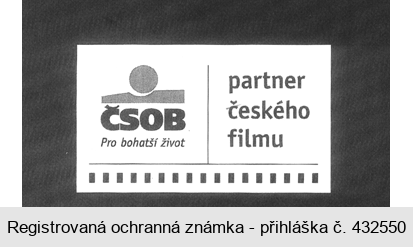 ČSOB Pro bohatší život partner českého filmu