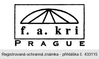 f. a. kri PRAGUE