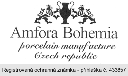 Amfora Bohemia porcelain manufacture Czech republic