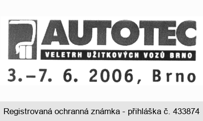 AUTOTEC VELETRH UŽITKOVÝCH VOZŮ BRNO 3.-7.6. 2006, Brno