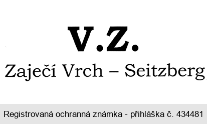 V. Z. Zaječí Vrch - Seitzberg