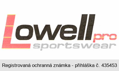 Lowell pro sportswear