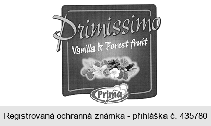 Primissimo Vanilla & Forest fruit Prima