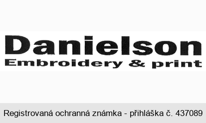 Danielson Embroidery & print
