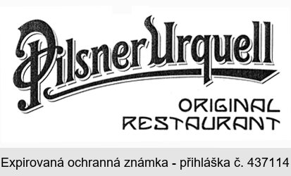 Pilsner Urquell ORIGINAL RESTAURANT