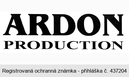 ARDON PRODUCTION