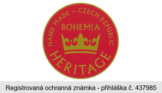 BOHEMIA HERITAGE HAND MADE - CZECH REPUBLIC