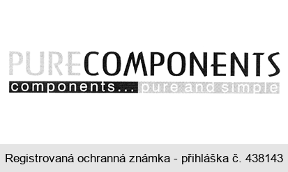 PURE COMPONENTS components... pure and simple
