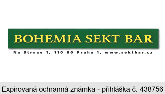 BOHEMIA SEKT BAR, Na Struze 1, 110 00 Praha 1, www.sektbar.cz