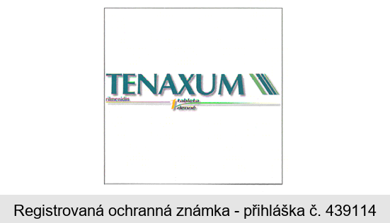 TENAXUM rilmenidin 1 tableta denně