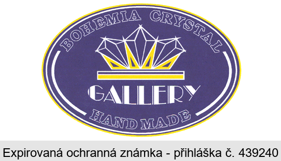 BOHEMIA CRYSTAL GALLERY HAND MADE