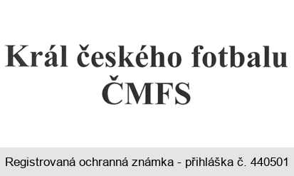 Král českého fotbalu ČMFS