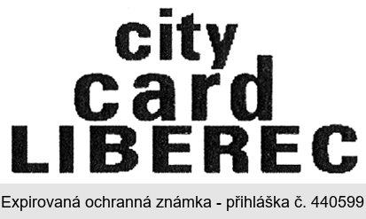 city card LIBEREC