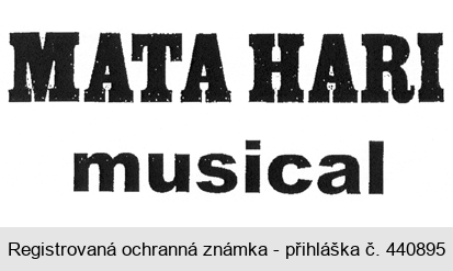 MATA HARI musical