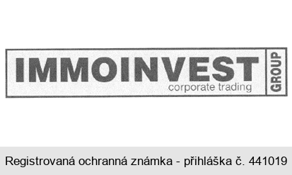 IMMOINVEST corporate  trading GROUP