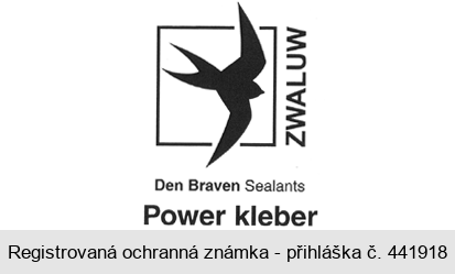 ZWALUW Den Braven Sealants Power kleber