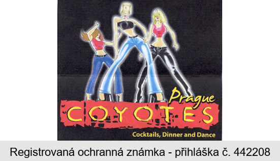 Prague COYOTES - Cocktails, Dinner and Dance