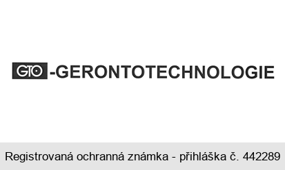 GTO - GERONTOTECHNOLOGIE
