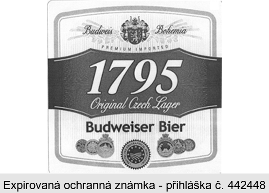 Budweis Bohemia 1795 Original Czech Lager Budweiser Bier