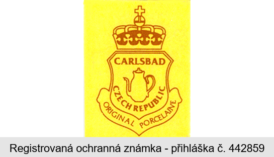 CARLSBAD ORIGINAL PORCELAINE CZECH REPUBLIC