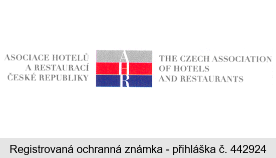 ASOCIACE HOTELŮ A RESTAURACÍ ČESKÉ REPUBLIKY AHR THE CZECH ASSOCIATION OF HOTELS AND RESTAURANTS