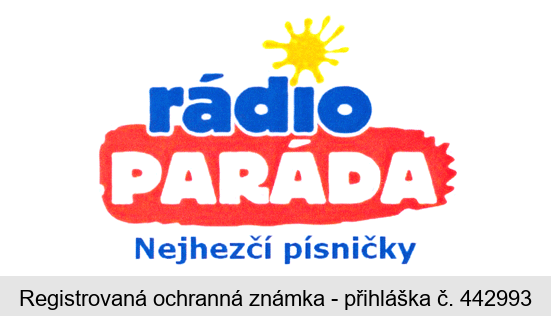 rádio PARÁDA Nejhezčí písničky