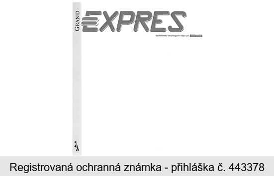 GRAND EXPRES společenský dvojmagazín nejen pro cestu vlakem