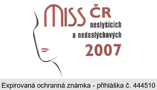 MISS ČR neslyšících a nedoslýchavých 2007