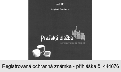 MAHE Original Confiserie Pražská dlažba PAVING STONES OF PRAGUE