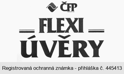 ČFP FINANCIAL FLEXI ÚVĚRY