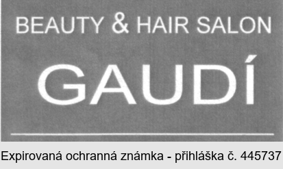 BEAUTY & HAIR SALON GAUDÍ