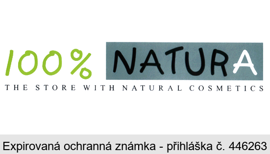 100 % NATURA THE STORE WITH NATURAL COSMETICS