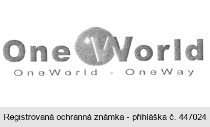One World One World - One Way