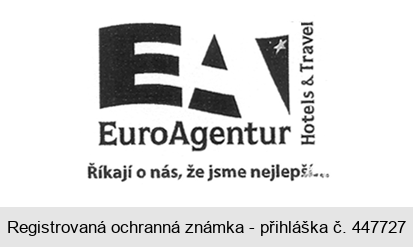 EA EuroAgentur Hotels & Travel Říkají o nás, že jsme nejlepší...