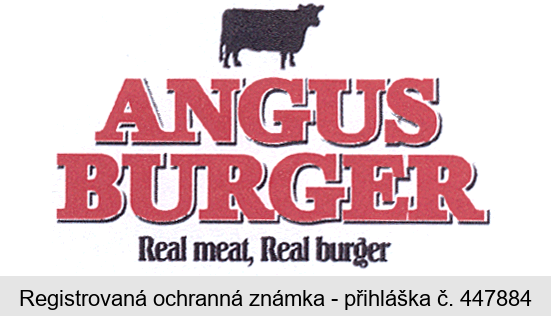 ANGUS BURGER Real meat, Real burger