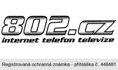 802.cz internet telefon televize