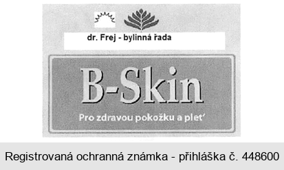 dr. Frej - bylinná řada B-Skin Pro zdravou pokožku a pleť