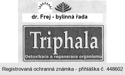 dr. Frej - bylinná řada Triphala Detoxikace a regenerace organismu