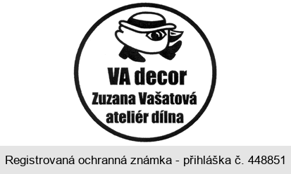 VA decor Zuzana Vašatová ateliér dílna