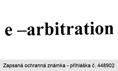 e-arbitration