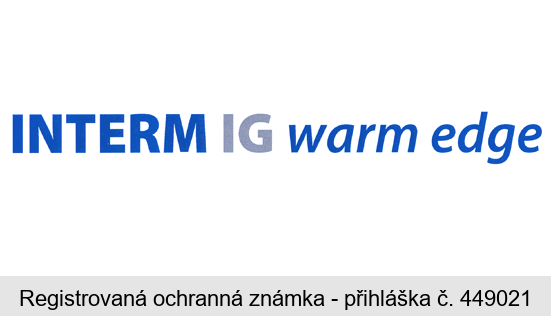 INTERM IG warm edge