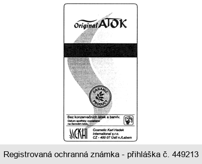 Original ATOK ORGANIC PRODUCT CKHI
