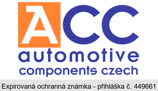 ACC automotive components czech