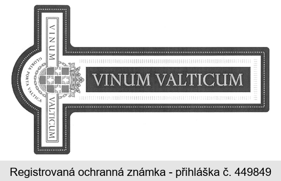 VINUM VALTICUM GLORIA PORTA VALTICA VINUM VALTICUM