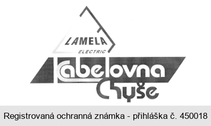 LAMELA ELECTRIC Kabelovna Chyše