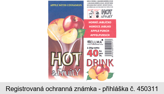 HOT & Fruity DRINK HELLMA